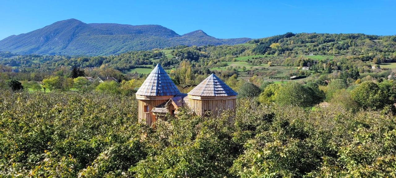 Roulottes Au Pied Du Vercors Saint-Jean-en-Royans Eksteriør billede